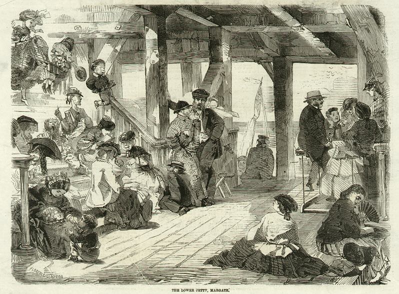 Kent, Margate, the Lower Jetty, 1859