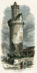 Germany, Tower at Andernach, 1875