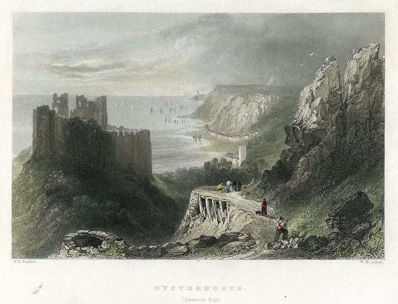 Wales, Oystermouth (Swansea Bay), 1842