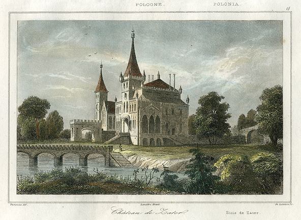 Poland, Zator Castle (near Krakow), 1843