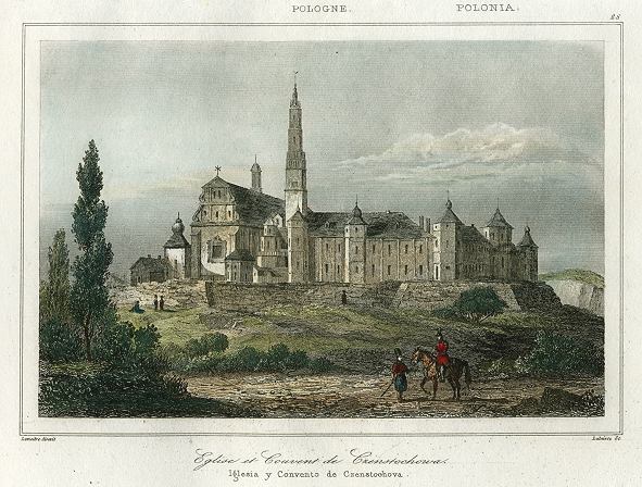 Poland, Czestochowa, 1843