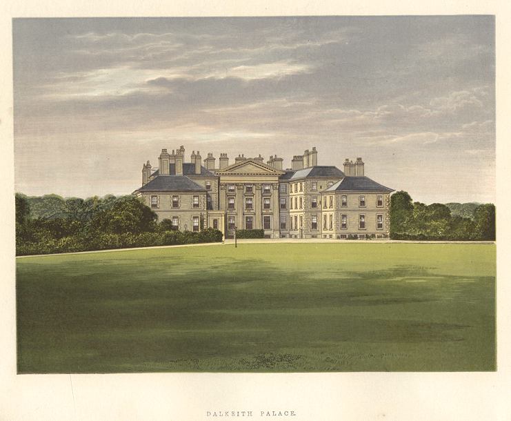 Scotland, Dalkeith Palace, 1880