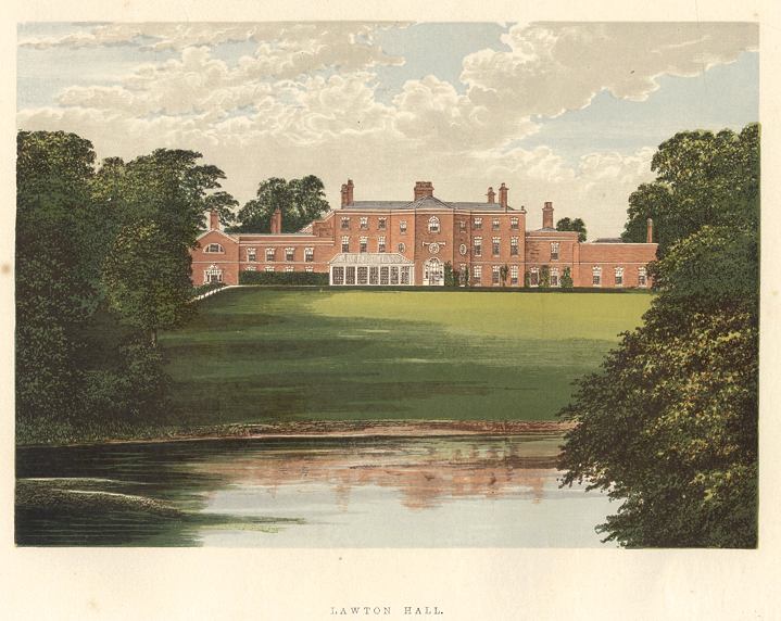 Cheshire, Lawton Hall, 1880