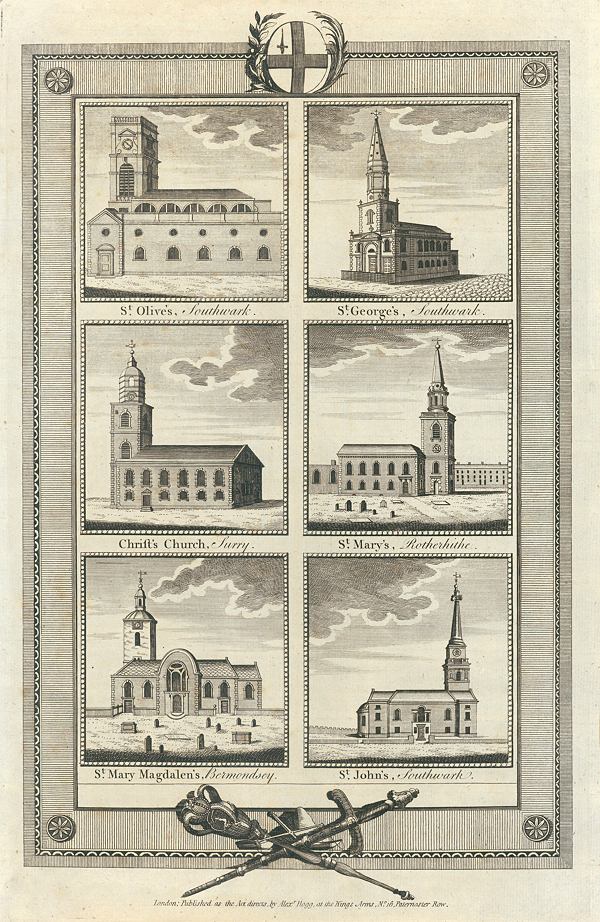 London, various churches, published 1790