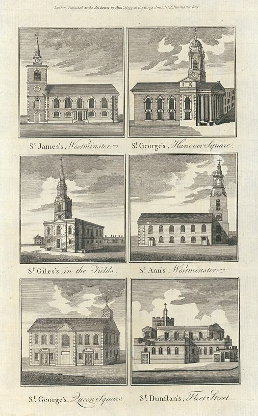 London, various churches, published 1790