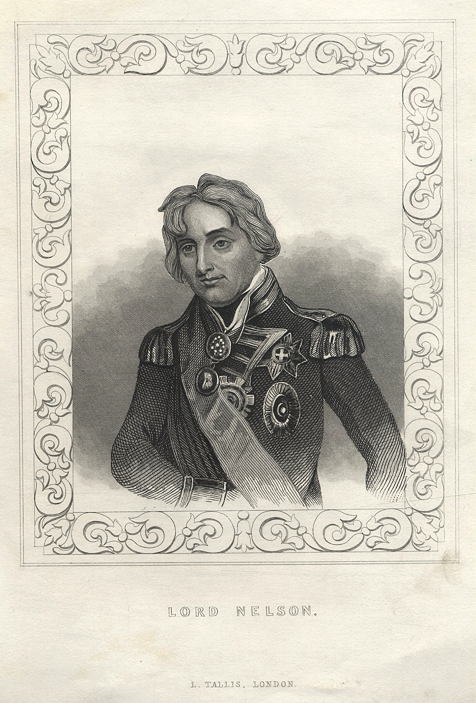 Lord Nelson portrait, 1848