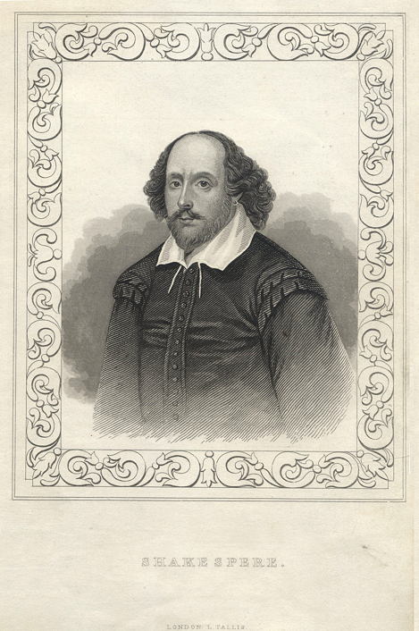 William Shakespeare portrait, 1848