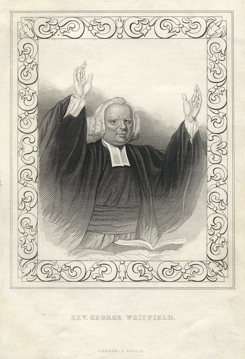 Rev. George Whitfield portrait, 1848