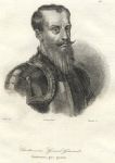 Poland, portrait of Grand-General Chodkiewicz, 1843