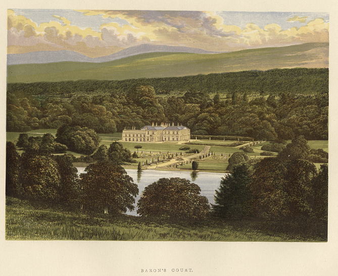 Ireland, Co.Tyrone, Baron's Court, 1880