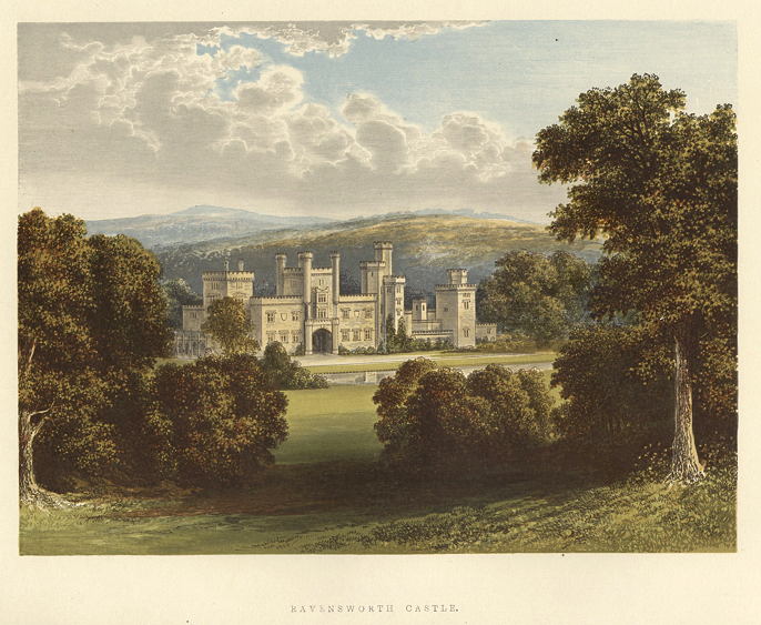 Durham, Ravensworth Castle, 1880