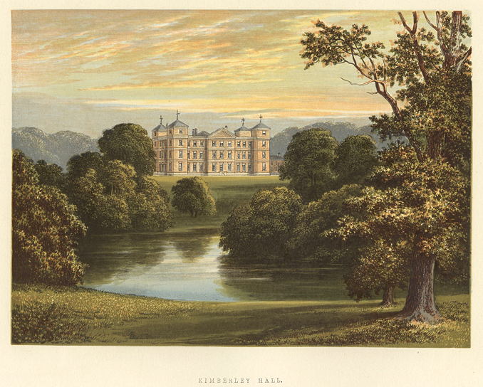 Norfolk, Kimberley Hall, 1880