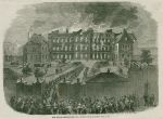 Jersey, Fire at the General Hospital, 1859