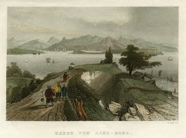 Hong Kong Harbour, 1845