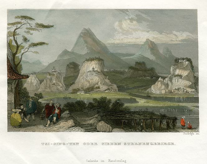 China, Tseih Sing Yen, or The Seven-star Mountains, 1845