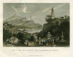 China, Lake See-Hoo & Temple of the Thundering Winds, 1845