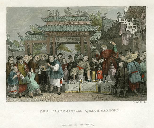 China, An Itinerant Doctor at Tien-sing, 1845