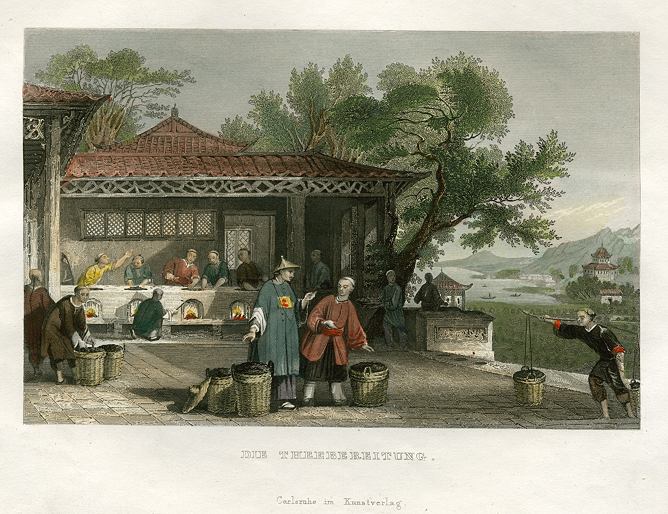 China, Preparation of Tea, 1845