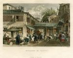 China, Street in Canton, 1845