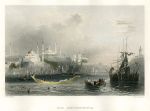 Turkey, Port of Constantinople, 1838