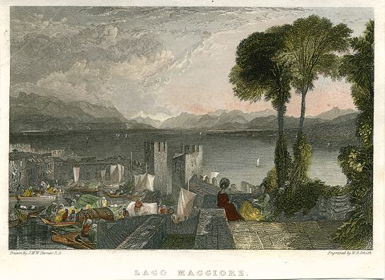 Italy, Lake Maggiore, 1840