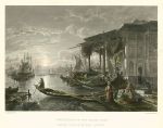 Constantinople and the Golden Horn, after J Jacobs, 1857