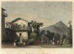 Lebanon, Mr.Barker's Villa at Suadean, 1838