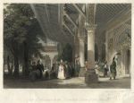 Turkey, Reception Room of the Seraglio, 1838