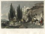 Turkey, Emir Sultan Mosque, Bursa, 1838