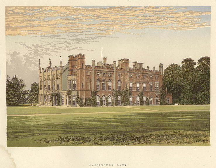 Hertfordshire, Cassiobury Park, 1880