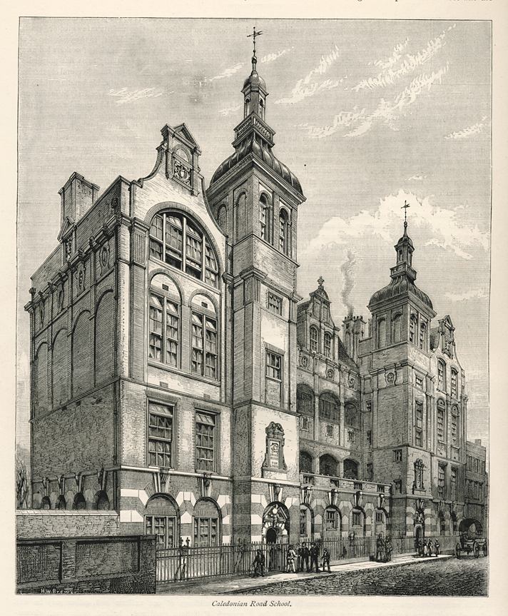 London, Caledonian Road School, 1882