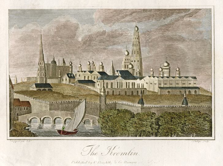 Russia, Moscow, The Kremlin, 1812