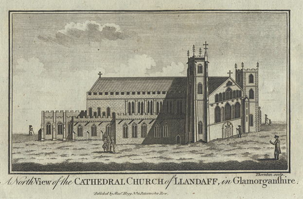 Llandaff Cathedral, 1786