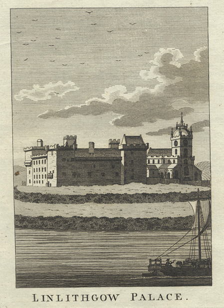 Scotland, Linlithgow Palace, 1786