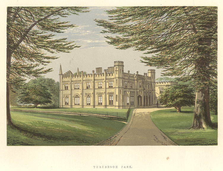 Yorkshire, Thrybergh Park, 1880