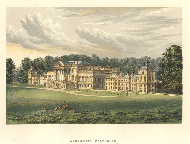 Yorkshire, Wentworth Woodhouse, 1880