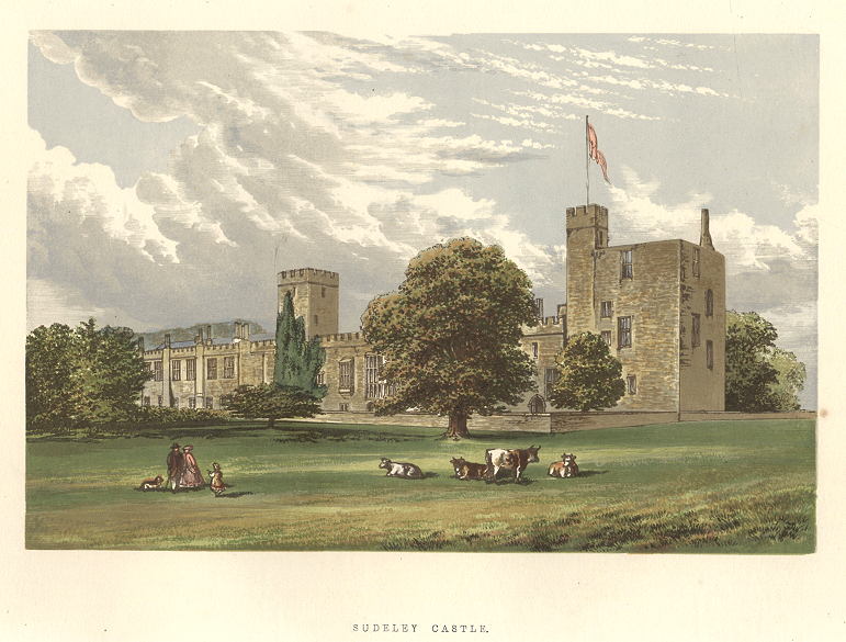 Gloucestershire, Sudeley Castle, 1880