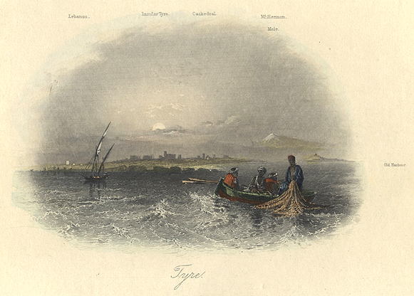 Lebanon, Tyre, 1840