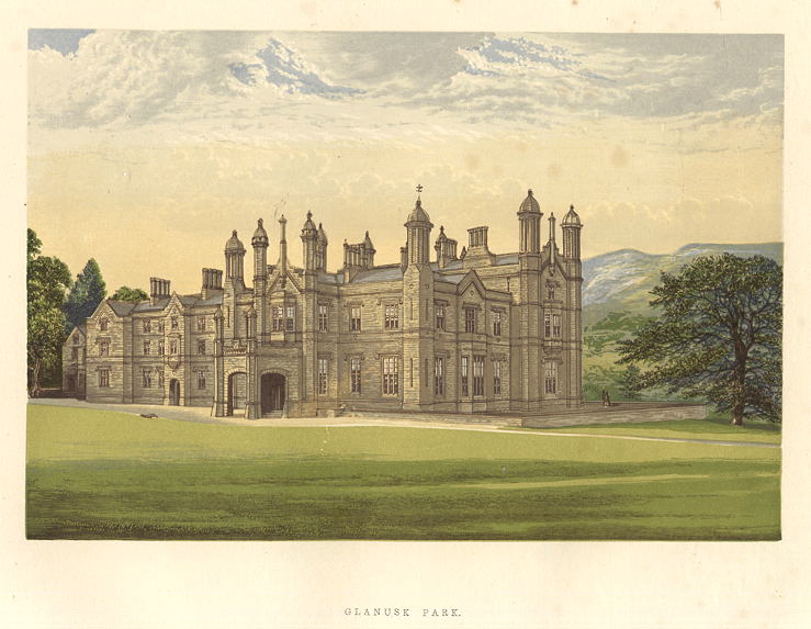 Wales, Glanusk Park, 1880