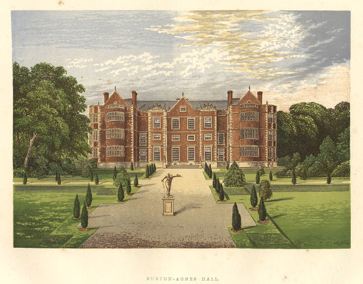 Yorkshire, Burton-Agnes Hall, 1880