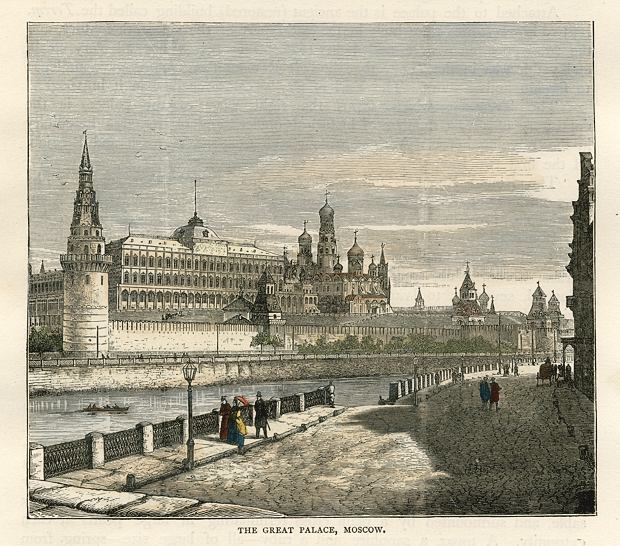 Russia, Moscow, the Great Palace, 1889