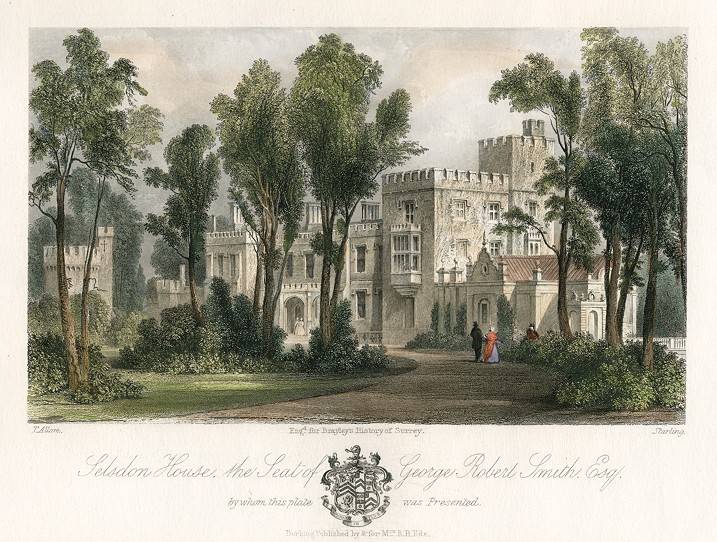 Surrey, Selsdon House, 1850