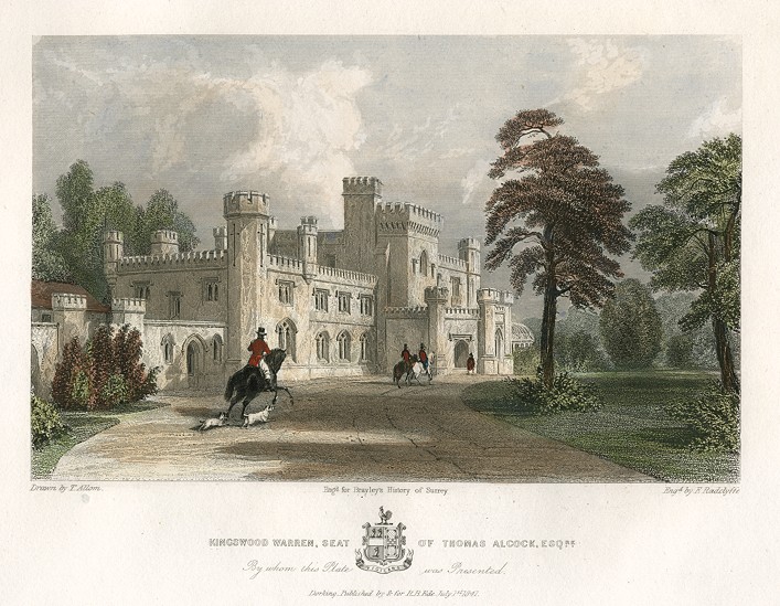 Surrey, Kingswood Warren, 1850