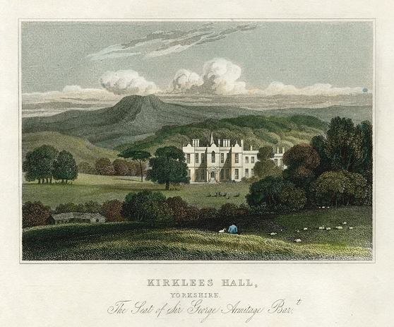 Yorkshire, Kirklees Hall, 1829