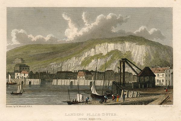 Kent, Landing Place at Dover, 1830