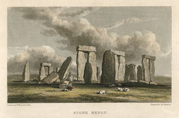 Wiltshire, Stonehenge, 1830