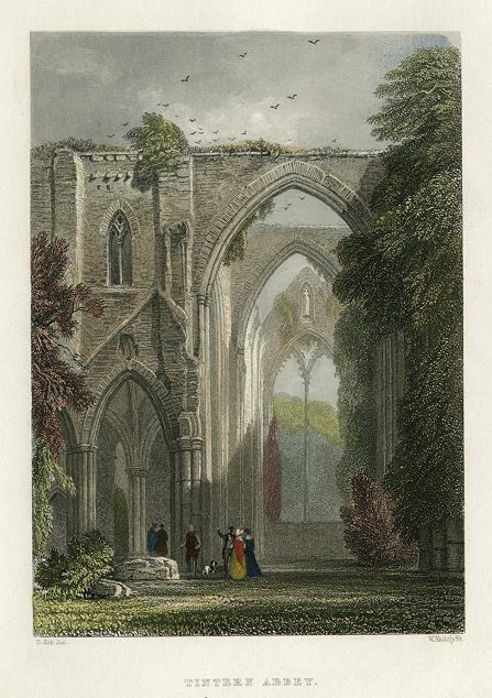 Monmouthshire, Tintern Abbey, 1838