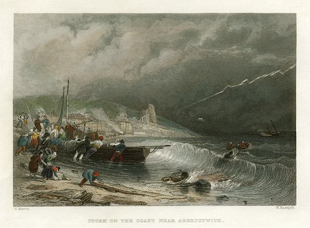 Aberystwyth coast, 1838