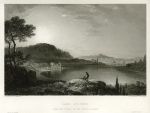 Italy, Lake Avernus, 1851