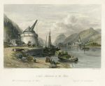 Germany, near Andernach, on the Rhine, 1841